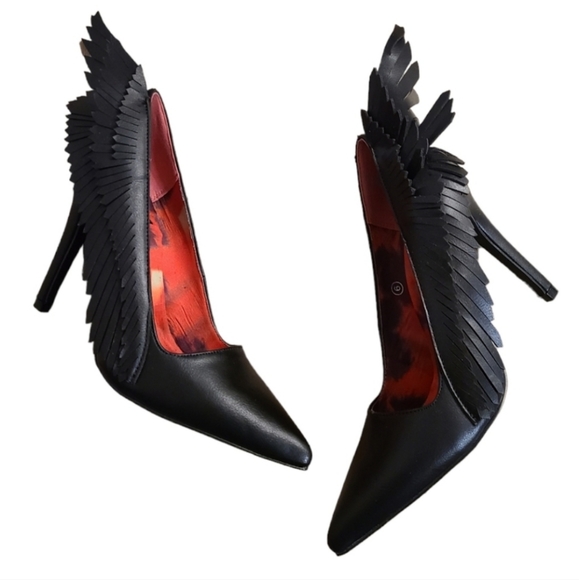 Angel Wing Heels by YRU - Picture 6 of 9